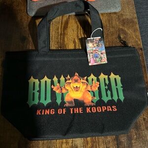 Super Mario Bros. movie Bowser lunch bag